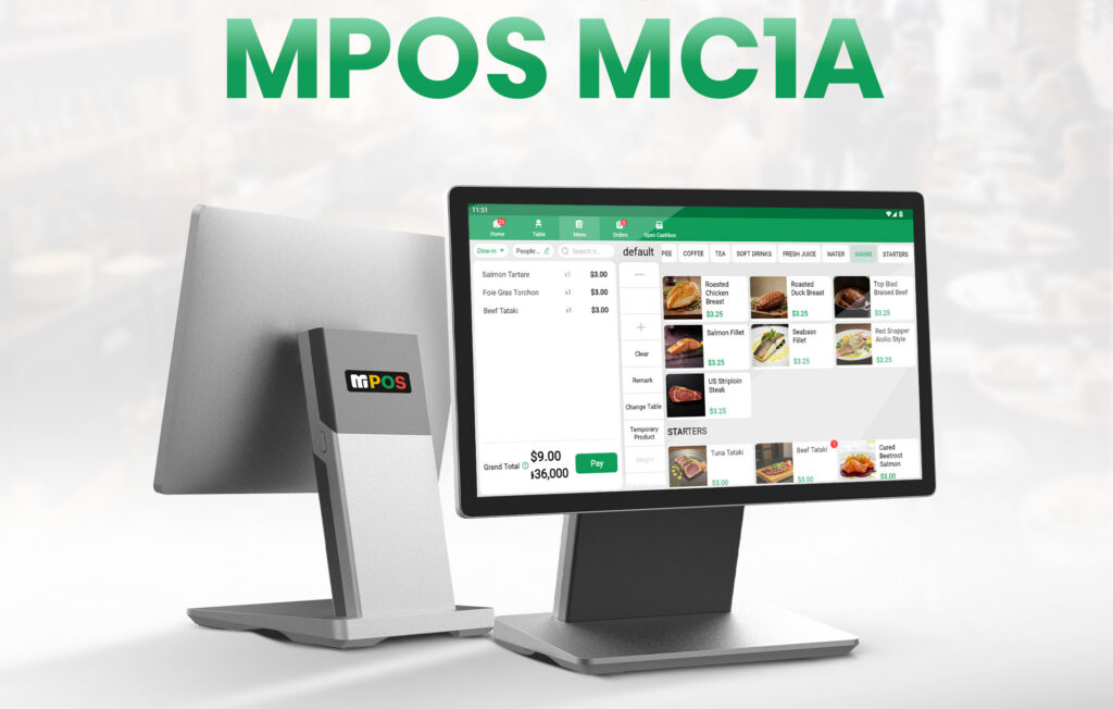 MPOS MC1A Cash Register One Screen 